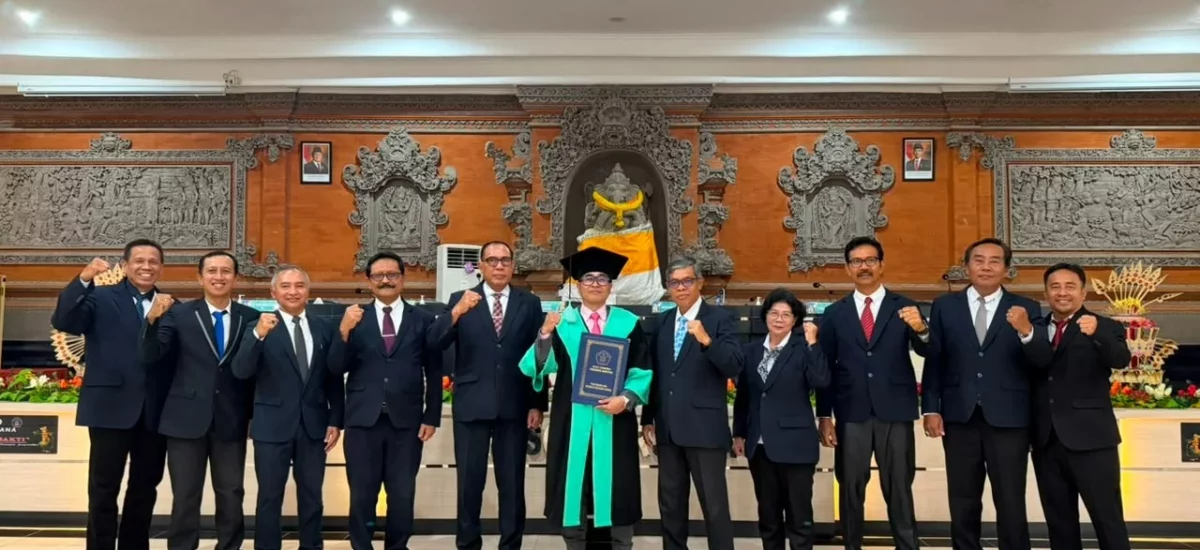 I Kadek Happy Kardiawan Raih Gelar Doktor ke-247 Undiksha dengan Predikat Pujian