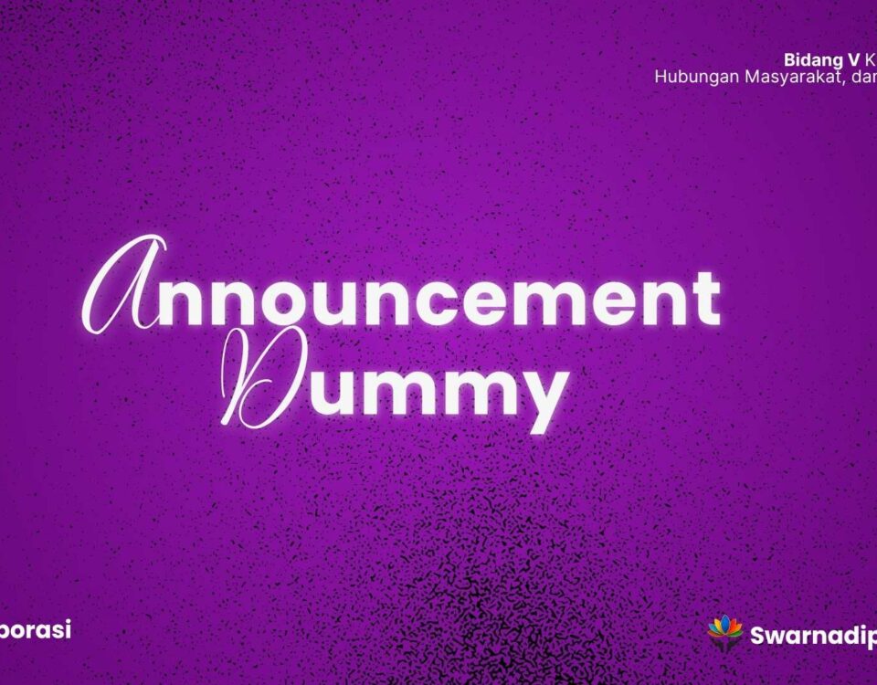 Dummy Announcement Image
