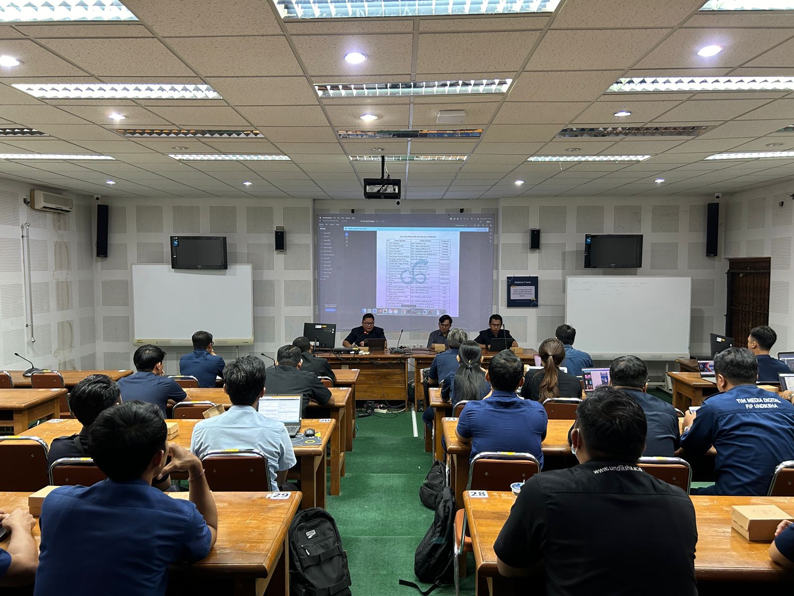 Undiksha Gelar Workshop Pengelolaan Website dalam Persiapan QS World